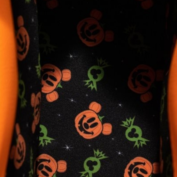 Loungefly Mickey Mouse Jack-o-Lantern Crossbody Bag Purse - Picture 5 of 12